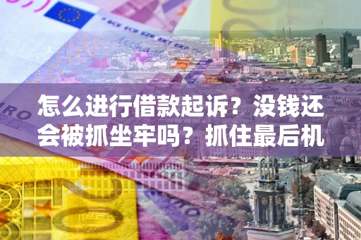 北京怎么进行借款起诉？没钱还会被抓坐牢吗？抓住最后机会！