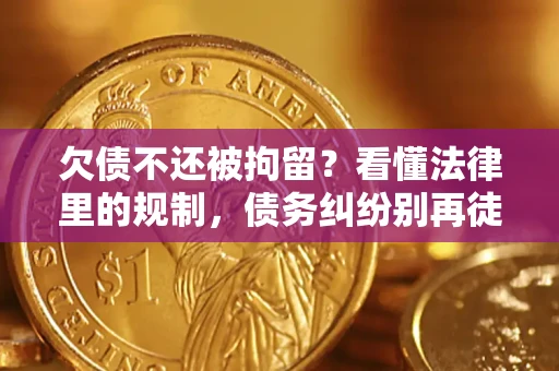 北京欠债不还被拘留？看懂法律里的规制，债务纠纷别再徒劳奔波