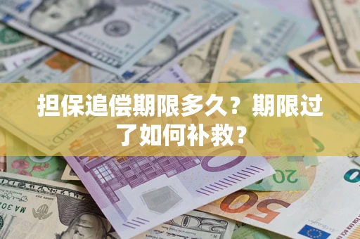 北京担保追偿期限多久？期限过了如何补救？