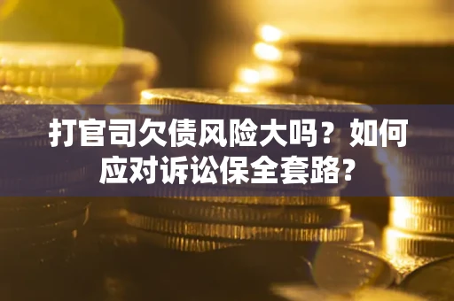 北京打官司欠债风险大吗？如何应对诉讼保全套路？